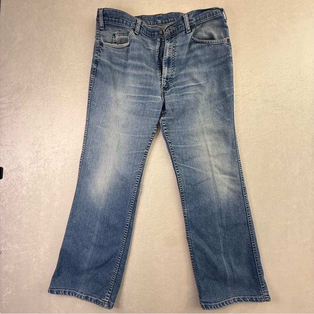 Levi's Relaxed Fit Light Blue Jeans orange tag